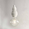 Lampada Sospesa in Ceramica Shabby Chich con Cavo  3 mt – Fate Aldo Bernardi