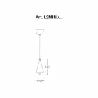 Lampada Sospesa in Ceramica di Design – Lustrini L2 Aldo Bernardi Viadurini