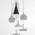 Lampada Sospesa in Ceramica di Design – Lustrini L2 Aldo Bernardi Viadurini