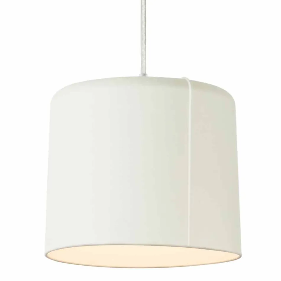 Lampada sospesa moderna In-es.artdesign Candle 2 in colorata laprene Viadurini