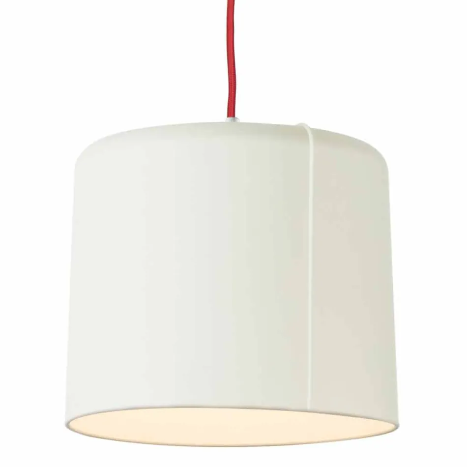 Lampada sospesa moderna In-es.artdesign Candle 2 in colorata laprene Viadurini