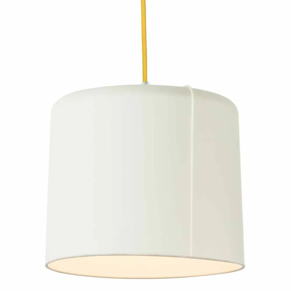 Lampada sospesa moderna In-es.artdesign Candle 2 in colorata laprene Viadurini
