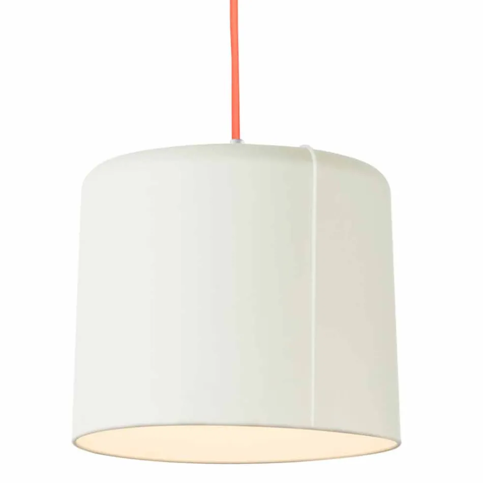 Lampada sospesa moderna In-es.artdesign Candle 2 in colorata laprene Viadurini