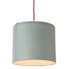 Lampada sospesa moderna In-es.artdesign Candle 2 in colorata laprene Viadurini