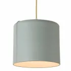 Lampada sospesa moderna In-es.artdesign Candle 2 in colorata laprene Viadurini