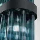 Lampada Sospesa Moderna in Vetro Soffiato Lusso Made in Italy - Maesta Viadurini