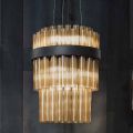 Lampada Sospesa Moderna in Vetro Soffiato Lusso Made in Italy - Maesta