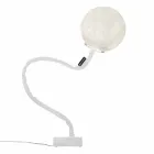 Lampada stelo flessibile da terra In-es.artdesign Micro Luna nebulite Viadurini