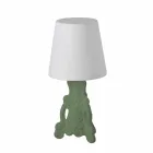 Lampada tavolo colorata Slide Lady of Love design moderno made Italy Viadurini