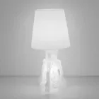 Lampada tavolo Slide Lady of Love di design luminosa made in Italy Viadurini