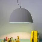 Lampada verniciata a sospensione In-es.artdesign H2o Cemento moderna Viadurini