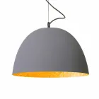 Lampada verniciata a sospensione In-es.artdesign H2o Cemento moderna Viadurini