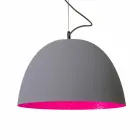 Lampada verniciata a sospensione In-es.artdesign H2o Cemento moderna Viadurini