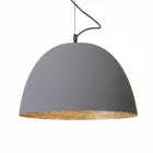 Lampada verniciata a sospensione In-es.artdesign H2o Cemento moderna Viadurini