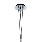 Lampadario a Mazzo Tre Lumi in Vetro Soffiato Veneziano Made in Italy - Lucilla Viadurini