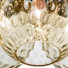 Lampadario a Mazzo Tre Lumi in Vetro Soffiato Veneziano Made in Italy - Lucilla Viadurini