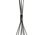 Lampadario a Sette Lumi in Vetro Lucido o Satinato Made in Italy - Althea Viadurini