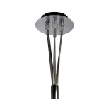 Lampadario a Sette Lumi in Vetro Lucido o Satinato Made in Italy - Althea Viadurini