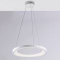 Lampadario a sospensione in metallo cromo e argento per interni – Voyager