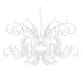 Lampadario a Sospensione in Plexiglass Bianco Design Riciclabile - Sancio