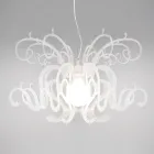 Lampadario a Sospensione in Plexiglass Bianco o Nero Riciclabile - Sancio Viadurini