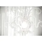 Lampadario a Sospensione in Plexiglass Bianco o Nero Riciclabile - Sancio Viadurini