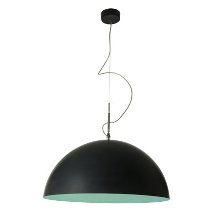 Lampadario Bicolore in Laprene e Nebulite  - Mezza Luna by In-es.artdesign  Viadurini