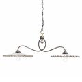 Lampadario bilancere in ceramica lucida Ferroluce L'Aquila 