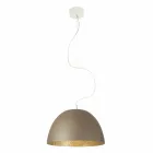 Lampadario di moderno design In-es.artdesign H2o in nebulite colorata Viadurini