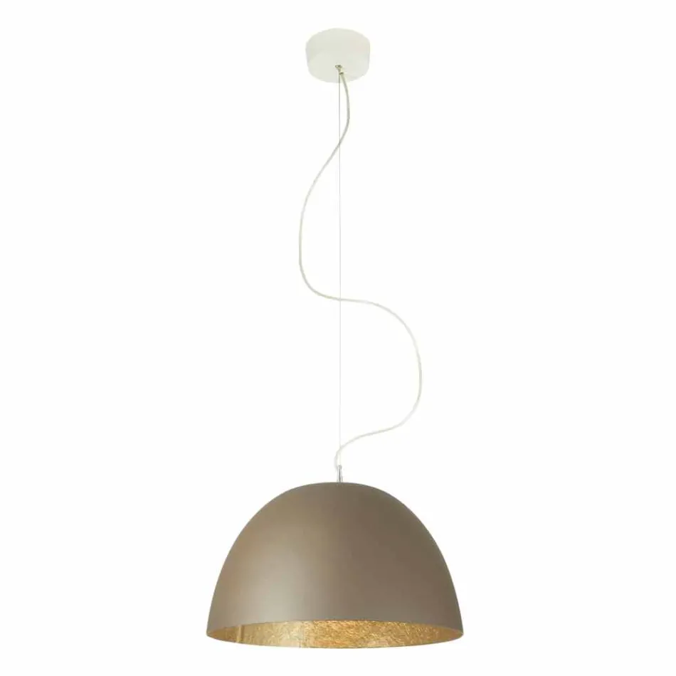 Lampadario di moderno design In-es.artdesign H2o in nebulite colorata Viadurini