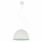 Lampadario di moderno design In-es.artdesign H2o in nebulite colorata Viadurini
