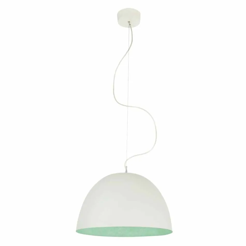 Lampadario di moderno design In-es.artdesign H2o in nebulite colorata Viadurini