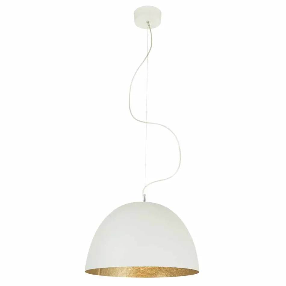 Lampadario di moderno design In-es.artdesign H2o in nebulite colorata Viadurini
