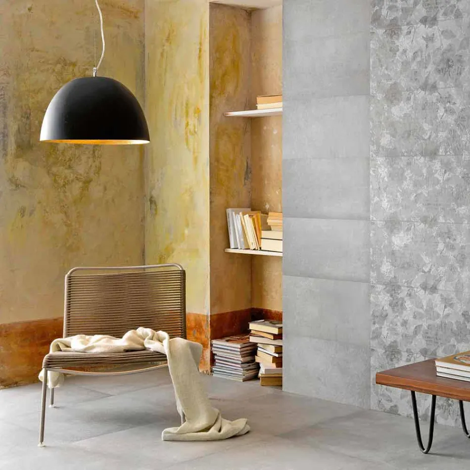 Lampadario di moderno design In-es.artdesign H2o in nebulite colorata Viadurini