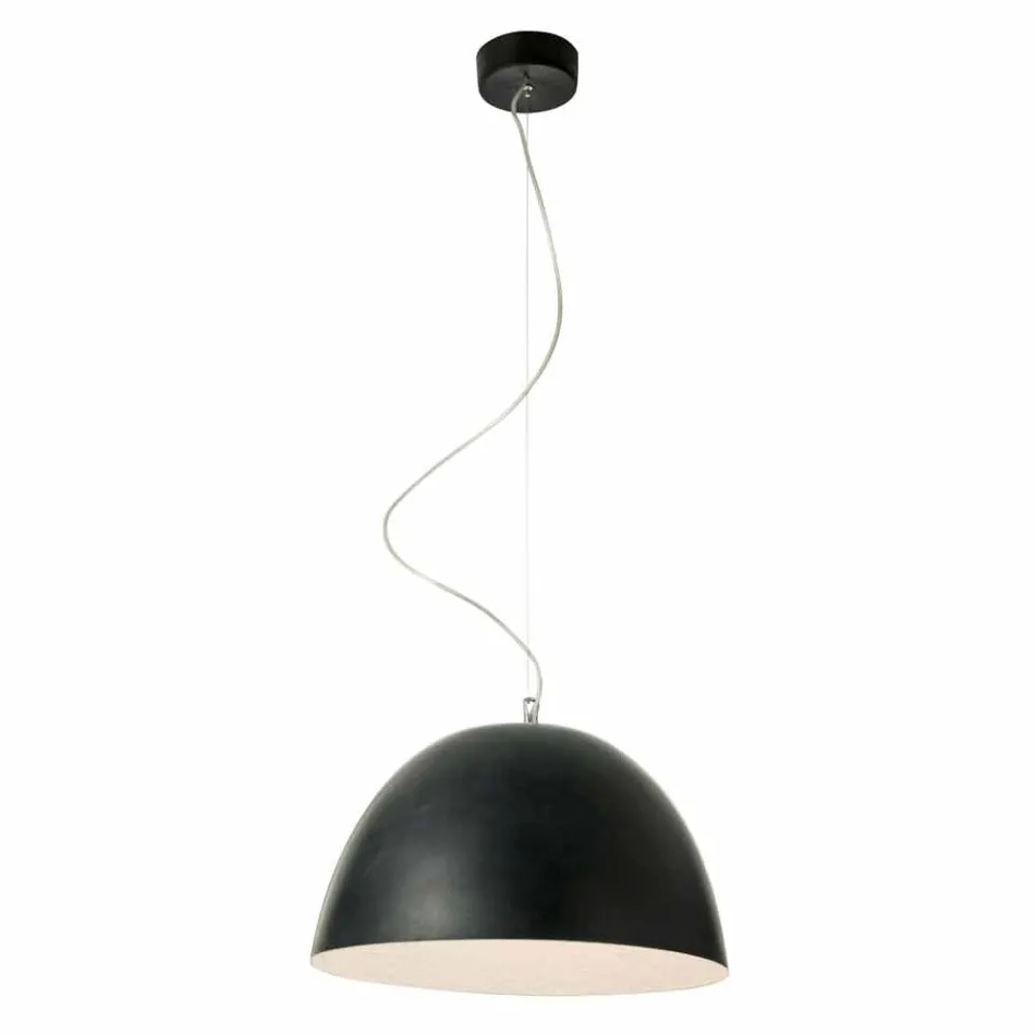 Lampadario di moderno design In-es.artdesign H2o in nebulite colorata Viadurini