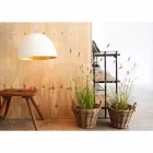 Lampadario di moderno design In-es.artdesign H2o in nebulite colorata Viadurini