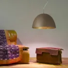 Lampadario di moderno design In-es.artdesign H2o in nebulite colorata Viadurini