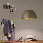 Lampadario di moderno design In-es.artdesign H2o in nebulite colorata Viadurini