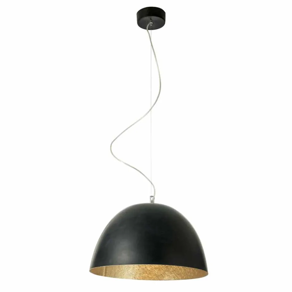 Lampadario di moderno design In-es.artdesign H2o in nebulite colorata Viadurini