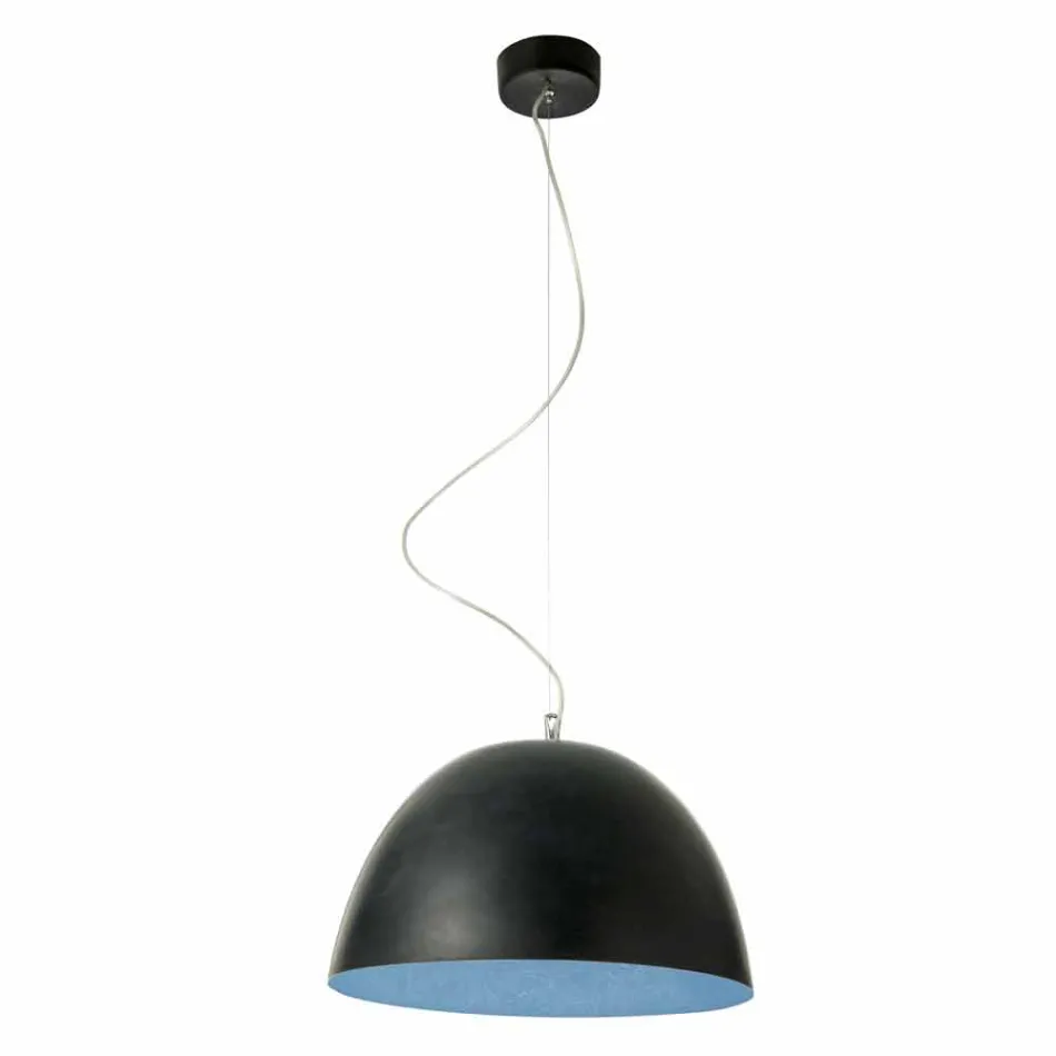 Lampadario di moderno design In-es.artdesign H2o in nebulite colorata Viadurini