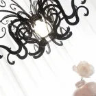 Lampadario di moderno design in plexiglass prodotto in Italia, Malito Viadurini