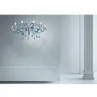 Lampadario Fatto a Mano a 9 Luci in Vetro Veneziano Made in Italy - Bernadette Viadurini
