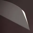 Lampadario in Acciaio Verniciato Bianco Fatto a Mano Made in Italy - Elica Viadurini