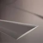 Lampadario in Acciaio Verniciato Bianco Fatto a Mano Made in Italy - Elica Viadurini
