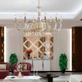 Lampadario in con Vetro e Strass Made in Italy - Innsbruck