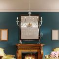 Lampadario in con Vetro e Strass Made in Italy - Madrid