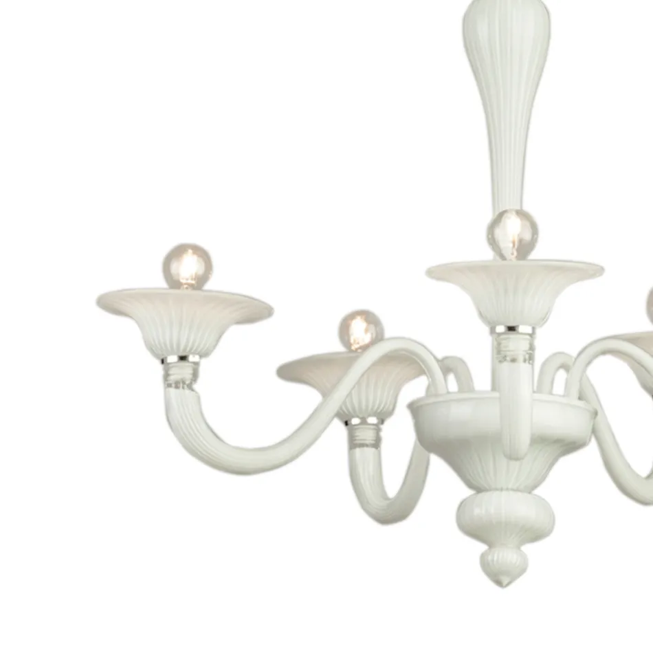Lampadario in Vetro di Venezia Soffiato a Mano Stile Classico - Demetra Viadurini