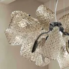 Lampadario Moderno a 12 Luci in Vetro di Venezia, Made in Italy - Diamonique Viadurini