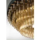 Lampadario Moderno di Lusso in Vetro Soffiato Artigianale Italiano - Maesta Viadurini
