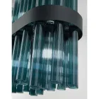 Lampadario Moderno in Vetro Soffiato di Lusso Artigianale Italiano - Maesta Viadurini